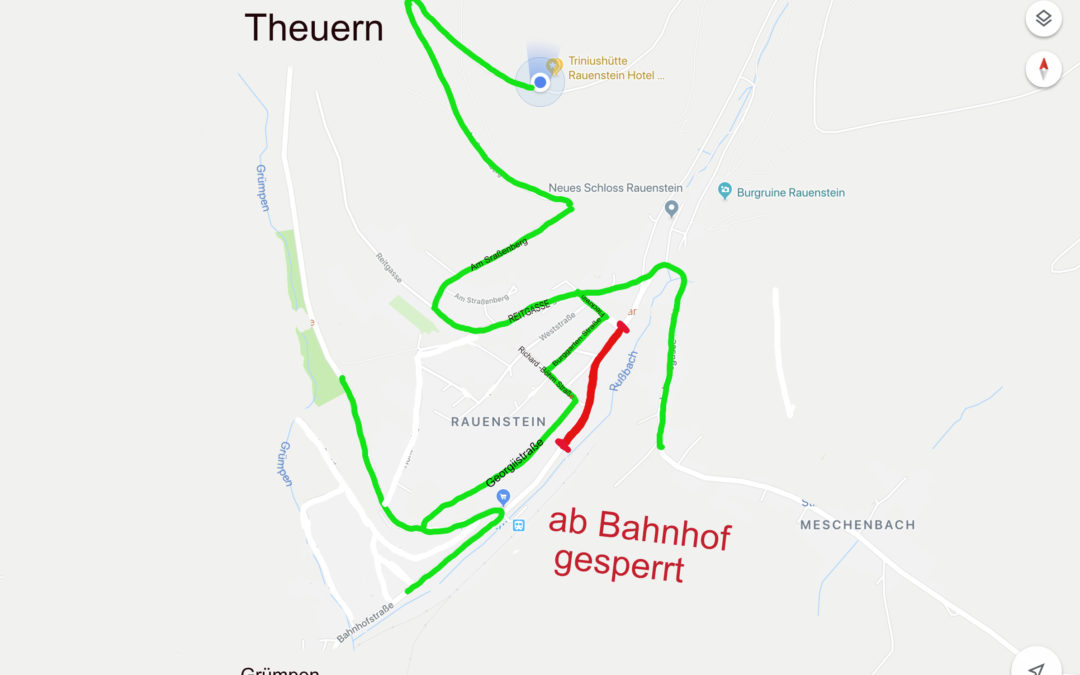 !!! Achtung Umleitung !!!